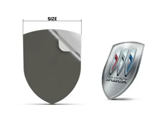 Buick Logosticker Hochwertig Minimal Design Personalisierbar